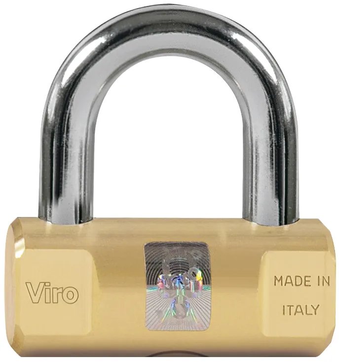 CANDADO VIRO BARRIL BRONCE 70MM