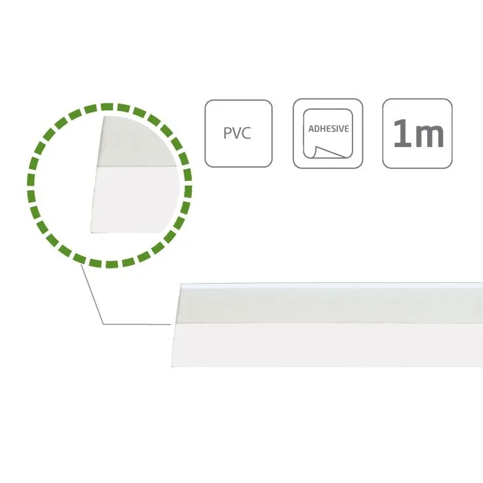 BARREDERA AMIG 6-1000 TRANSPARENTE PVC 22561
