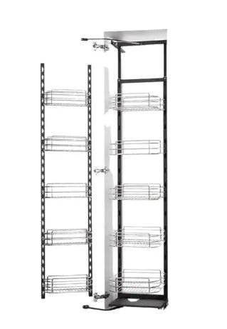 DESPENSA CUCHEN 4NIV C/F MOD-45CM D20831-454 CROM