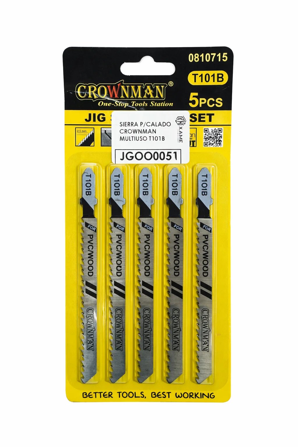 SIERRA P/CALADO CROWNMAN MULTIUSO T101B